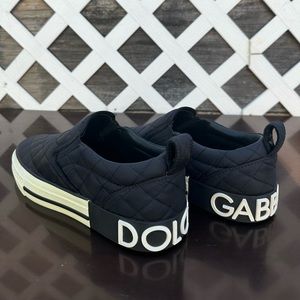 Dolce Gabbana quilted nylon women shoes